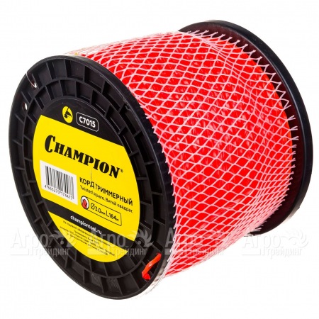 Корд триммерный Champion Twisted Square 3.0мм, 164м (витой квадрат)+нож  в Челябинске