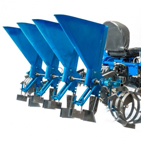 Сажалка для чеснока четырехрядная для многофункциональных минитракторов Файтер в Челябинске