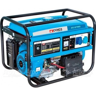 Бензогенератор Союз ЭГС-87700Э 6 кВт в Челябинске