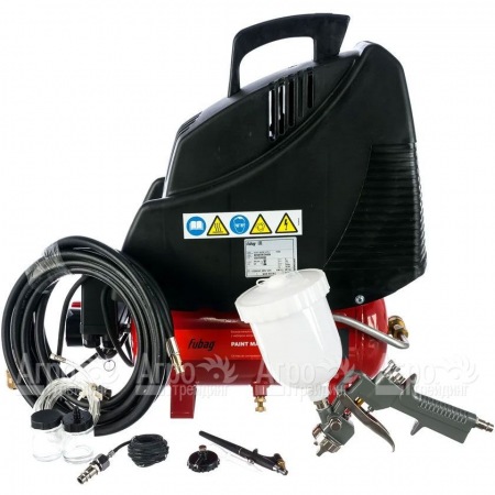 Компрессор поршневой безмасляный Fubag Paint Master Kit OL195 /6+ 3 предмета в Челябинске