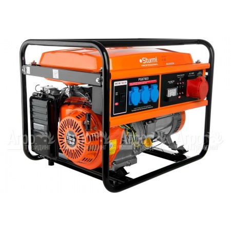 Бензогенератор Sturm PG87603 5.5 кВт в Челябинске
