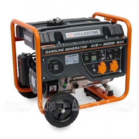 Бензогенератор Villartec GG3400WС 2.6 кВт в Челябинске