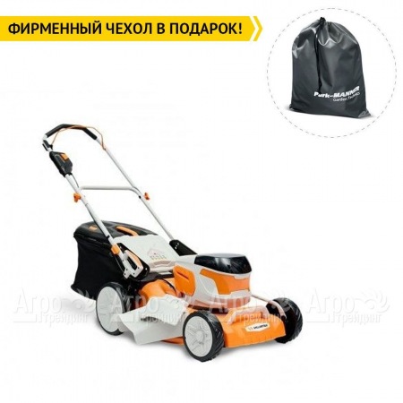 Газонокосилка аккумуляторная Villartec MA4046 SET AM405 + AC402 в Челябинске