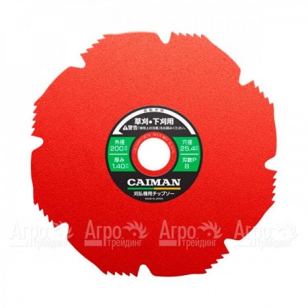 Диск японский Octagon 8" 200x25x1.4 для триммеров Caiman в Челябинске