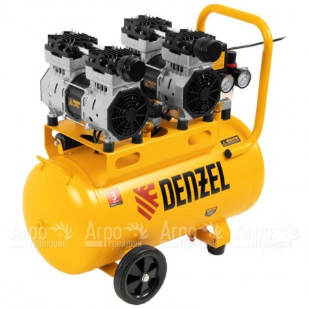 Компрессор безмасляный малошумный Denzel DLS 1500/50 в Челябинске