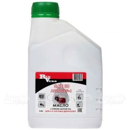 Масло RedVerg SAE 30 0.6 л для 4-х тактных двигателей  в Челябинске
