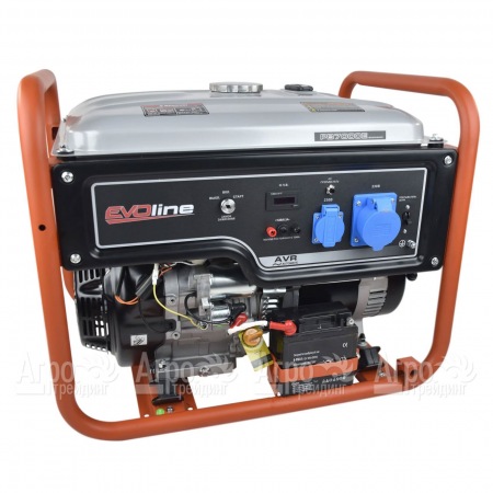 Бензогенератор EVOline PB 7000 E 6 кВт в Челябинске