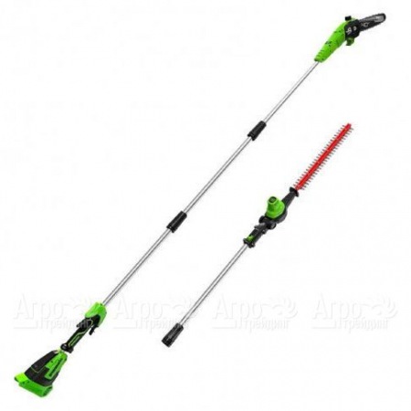 Высоторез аккумуляторный GreenWorks G40PSH (без аккумулятора и зарядного устройства) в Челябинске