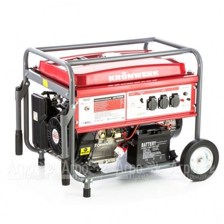 Бензогенератор Kronwerk LK 7500E 6 кВт в Челябинске