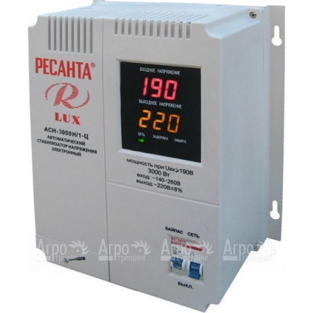 Стабилизатор Ресанта Lux АСН-3 000Н/1-Ц  в Челябинске