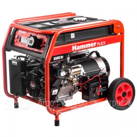 Бензогенератор Hammer GN7000ET 6 кВт в Челябинске
