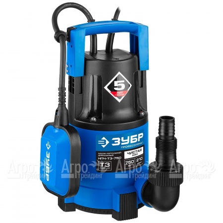 Дренажный насос Зубр НПЧ-Т3-750 в Челябинске