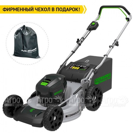 Газонокосилка аккумуляторная GreenWorks GC82LM46K5  в Челябинске