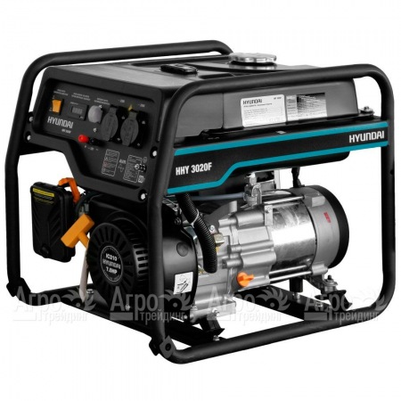 Бензогенератор Hyundai HHY 3020F 2.8 кВт в Челябинске
