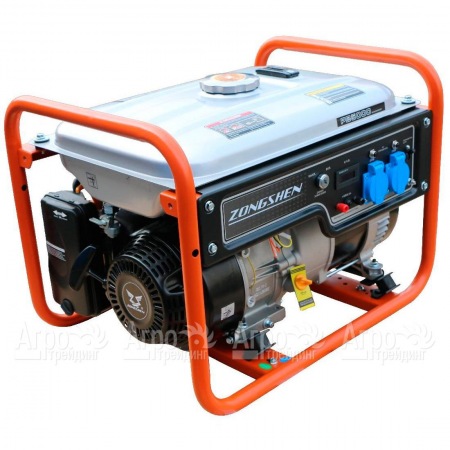 Бензогенератор Zongshen PB 5000 4 кВт в Челябинске