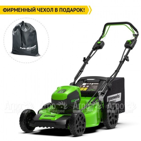 Газонокосилка аккумуляторная GreenWorks GD60LM51SP (без батареи и зарядного устройства)  в Челябинске