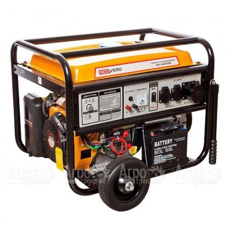 Бензогенератор RedVerg RD-G8300E 8 кВт в Челябинске