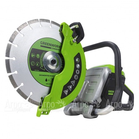 Бетонорез аккумуляторный GreenWorks 1501307 (без аккумулятора и зарядного устройства) в Челябинске