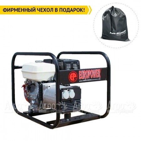 Бензогенератор Europower EP 4100 2.88 кВт в Челябинске