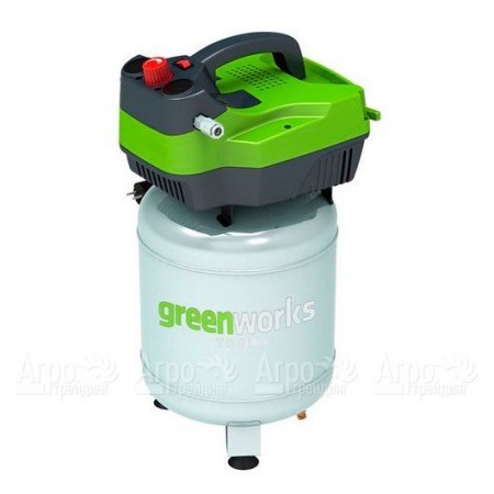 Компрессор электрический безмасляный GreenWorks GAC24V в Челябинске