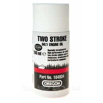 Масло полусинтетическое Oregon 100 мл для 2-х тактных двигателей в Челябинске