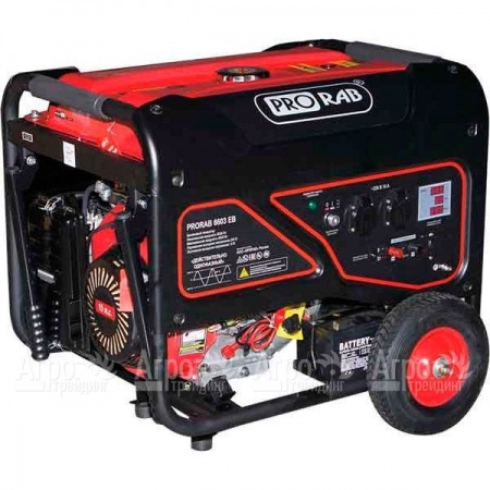 Бензогенератор Prorab 6603 EB 6 кВт в Челябинске