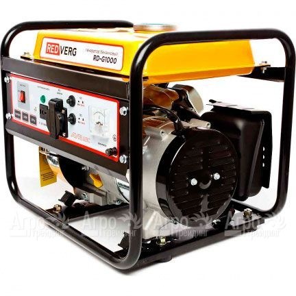 Бензогенератор RedVerg RD-G1000 0.9 кВт в Челябинске