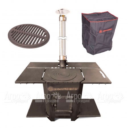 Садовая печь Kolundrov УДачный кулинар-премиум+ в Челябинске