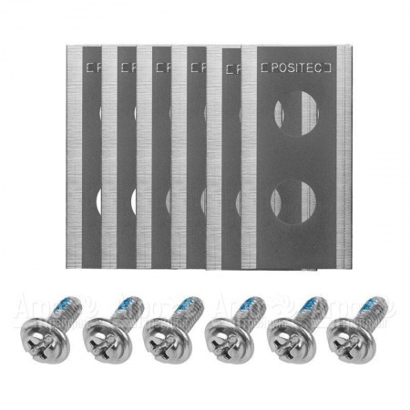 Набор двухсторонних лезвий WA0789 для роботов газонокосилок Worx в Челябинске