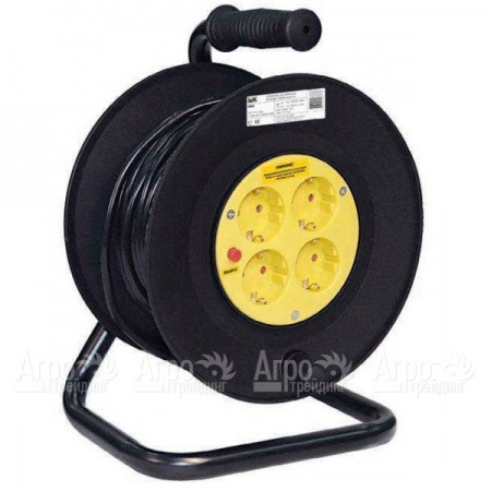 Удлинитель на катушке с 4-мя встроенными розетками на 50 м в Челябинске