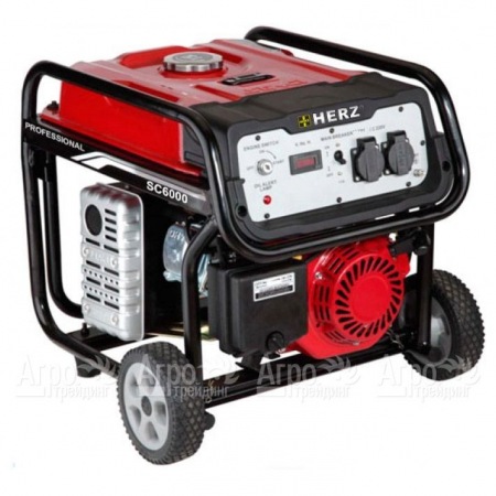 Бензогенератор Herz SC6000 5 кВт в Челябинске