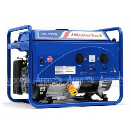 Бензогенератор MasterYard MG 5500R 5.5 кВт в Челябинске