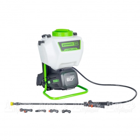 Аккумуляторный опрыскиватель GreenWorks GW-BPS60 (без аккумулятора и зарядного устройства) в Челябинске