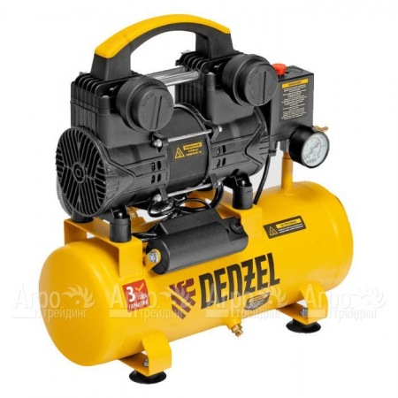 Компрессор поршневой безмасляный Denzel DLP-950/10 в Челябинске