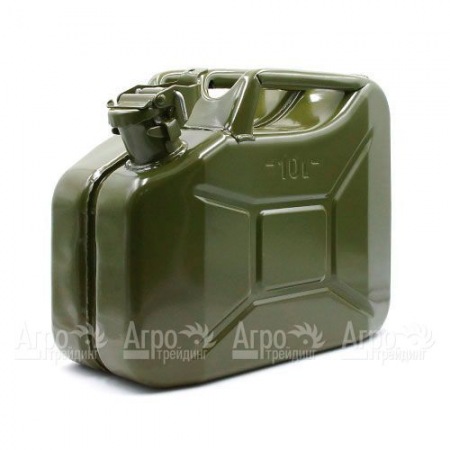 Канистра Звезда 10 л с фиксатором (металл 0.8 мм)  в Челябинске