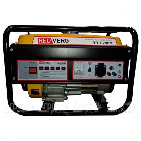 Бензогенератор RedVerg RD-G2800 2.5 кВт в Челябинске