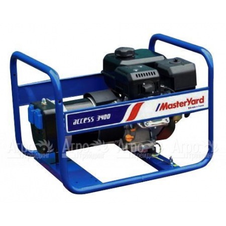 Бензогенератор MasterYard MG3400R ACCESS 2.7 кВт в Челябинске