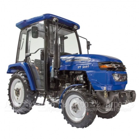 Садовый минитрактор Xingtai Синтай XT-244С с кабиной в Челябинске