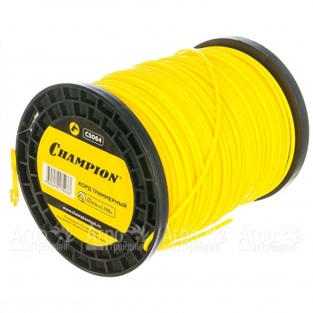 Корд триммерный Champion Round 4.0мм, 159м (круглый)+нож  в Челябинске
