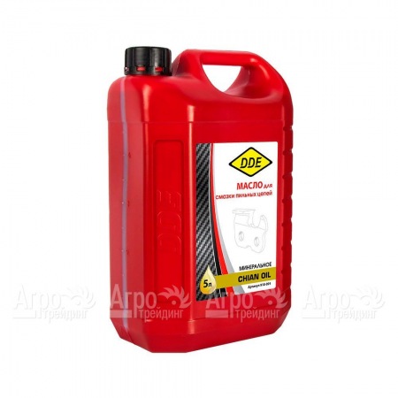 Масло минеральное DDE 5 л, для смазки цепей  в Челябинске