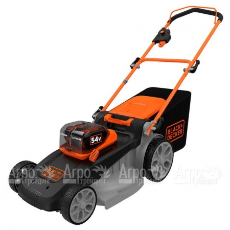 Газонокосилка аккумуляторная Black+Decker CLM5448PC2-QW в Челябинске