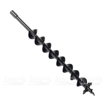 Шнек двухзаходный Patriot D 80B для грунта, длина 800 мм, сменные ножи  в Челябинске