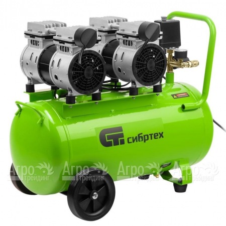 Компрессор безмасляный малошумный Сибртех МБ 2000/50 в Челябинске