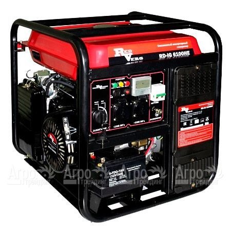 Инверторный генератор RedVerg RD-IG7100HE 6.5 кВт в Челябинске