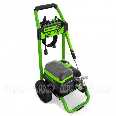 Мойка высокого давления GreenWorks 5106207 (без аккумулятора и зарядного устройства) в Челябинске