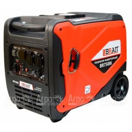 Бензиновый генератор инверторный Brait BR7500i 5 кВт в Челябинске