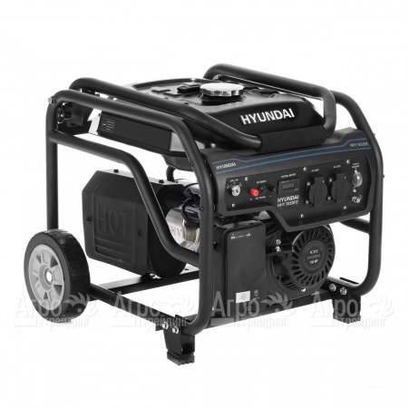 Бензогенератор Hyundai HHY 3050FE 2.8 кВт в Челябинске