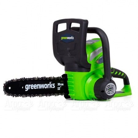 Аккумуляторная пила GreenWorks G40CS30II-12" (без аккумулятора и зарядного устройства) в Челябинске