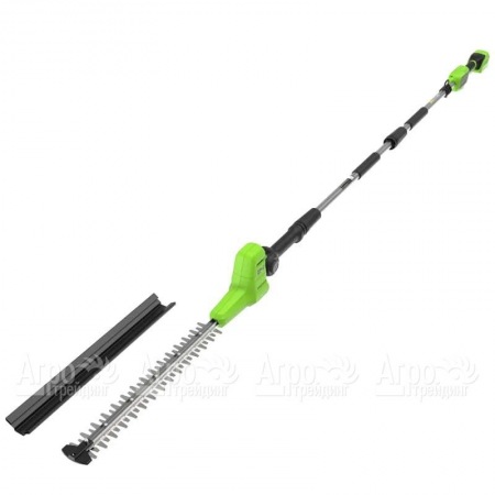 Аккумуляторный кусторез GreenWorks G24PH511 (без аккумулятора и зарядного устройства)  в Челябинске