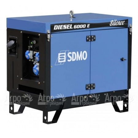 Дизельгенератор SDMO Diesel 6000 E Silence 5.2 кВт в Челябинске